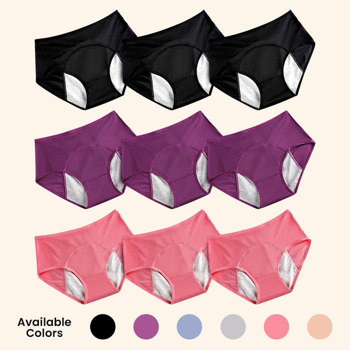 9Pcs DryGuard LeakProof Undies