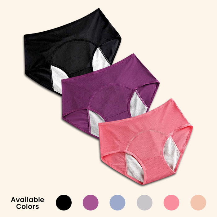 3Pcs DryGuard LeakProof Undies