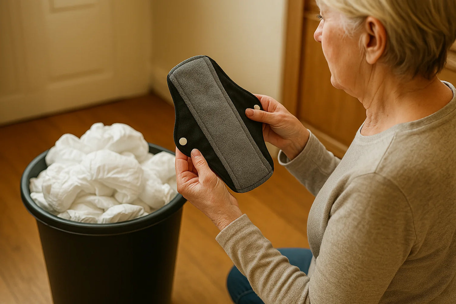 No More Filling Up The Trash Can.