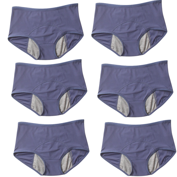 6Pcs DryGuard LeakProof Undies