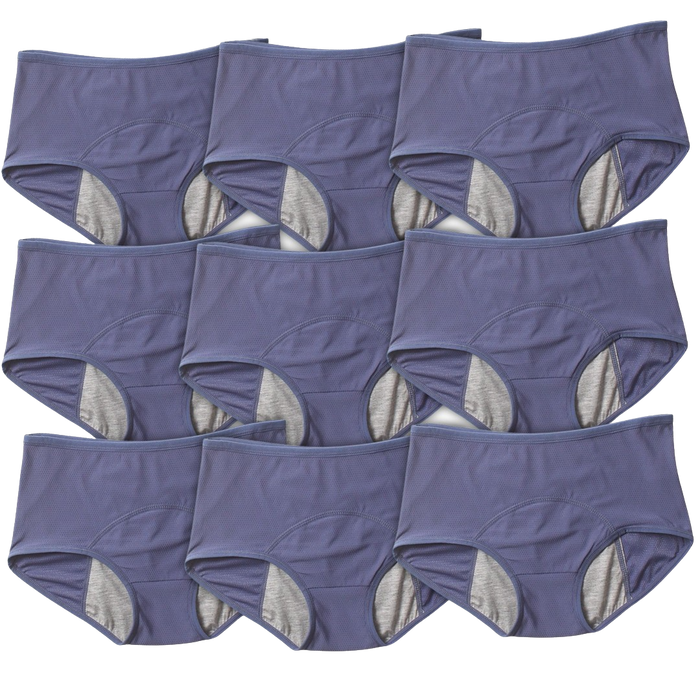 9Pcs DryGuard LeakProof Undies