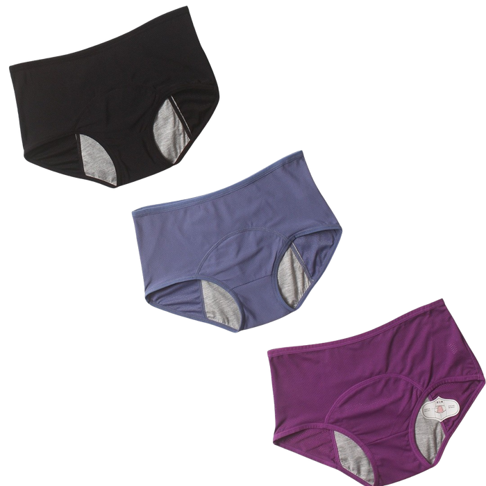 3Pcs DryGuard LeakProof Undies