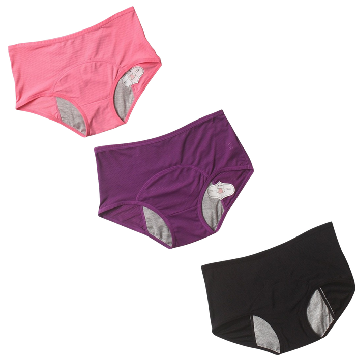 3Pcs DryGuard LeakProof Undies
