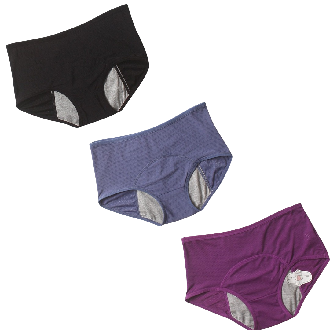 3Pcs DryGuard LeakProof Undies (ESP) – Healify